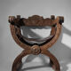 Renaissance Revival Dante Oak Chair, 1850s, Sweden