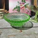 Glass compotier ouraline from portieux
