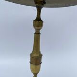 ORIENTAL GUERIDON IN BRONZE AND BRASS XIX EME GRAVEL PLATEAU BEAUTIFUL PATINA