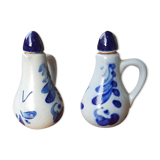Duo of little condiment servants