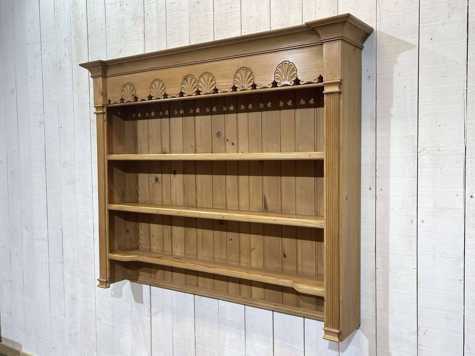 English fir dresser top from the 1980s