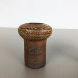 Set of 2 ceramic studio pottery vase by Piet Knepper for Mobach Netherlands 1970