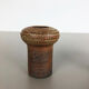 Set of 2 ceramic studio pottery vase by Piet Knepper for Mobach Netherlands 1970