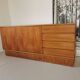Vintage walnut sideboard from the 70s