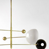 Lustre planetario laiton 3 bras