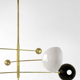 Chandelier Planetario Brass 3 Arms