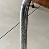 Set of 4 vintage red Formica chairs