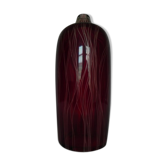 Vase vintage en verre avec petite ouverture