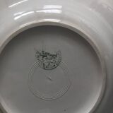 Plate signed France Moulin des Loups
