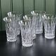 6 large crystal fruit juice glasses by Villeroy and Boch