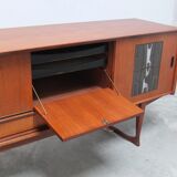 Decorative sideboard by Louis Van Teeffelen for Wébé, 1950s