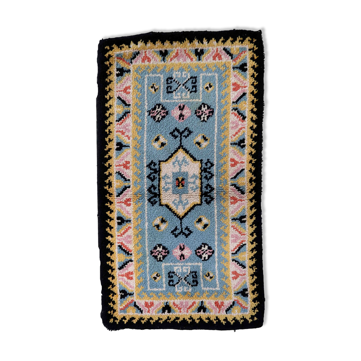 Carpet french soap 71cm x 128cm 1960s