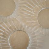 7 dessert plates Duralex Marguerite