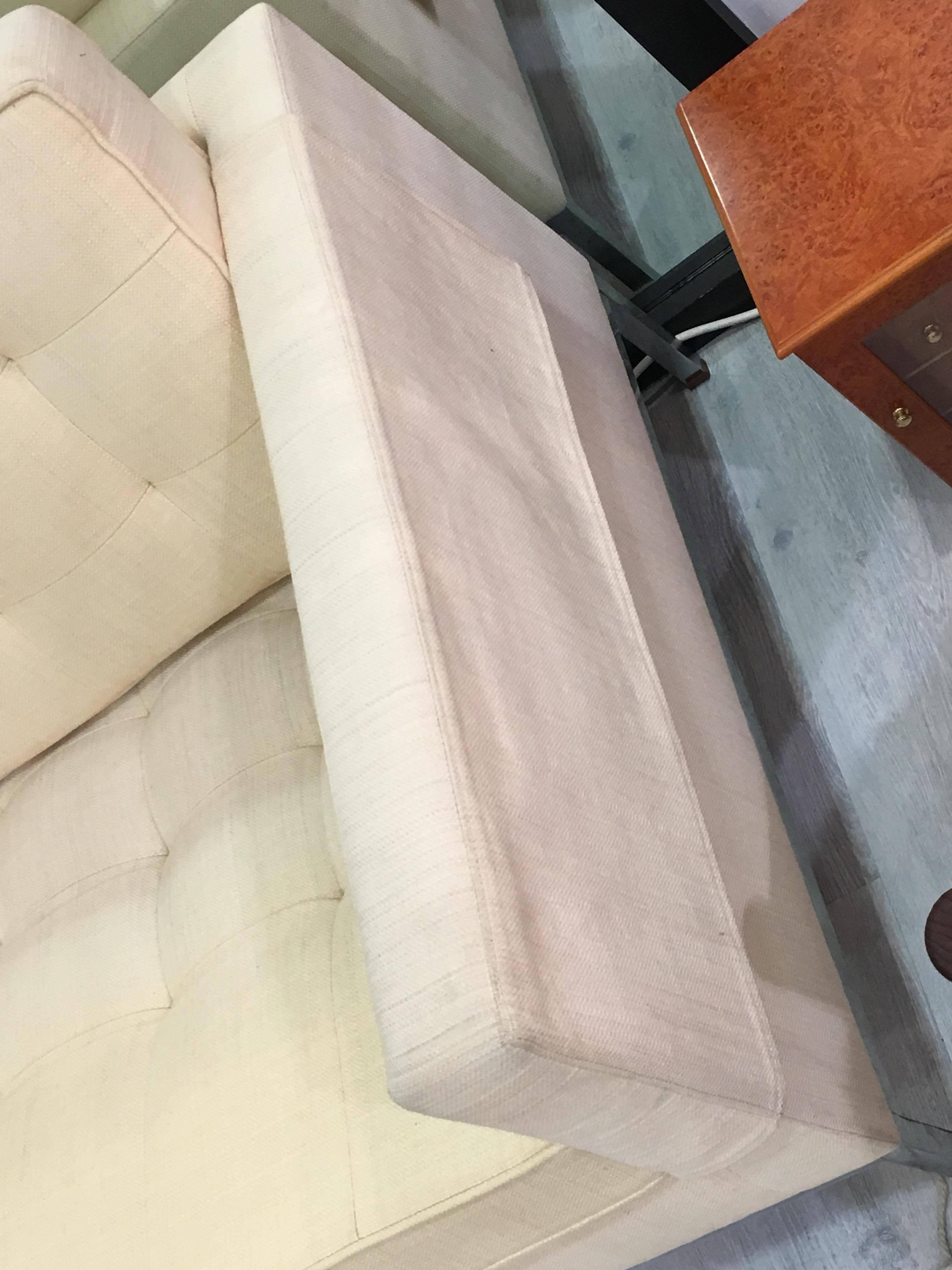 Vintage sofa two-seater Florence Knoll circa 1960