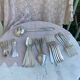 Apollo vintage 1950s silver-plated 35-piece cutlery set