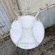 Garden furniture wrought iron old vintage xxeme