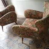 Pair of chairs organic years 50-60