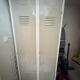 Tolix wardrobe with double lockers
