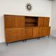 Antique 1950s vintage designer oak modular sideboard