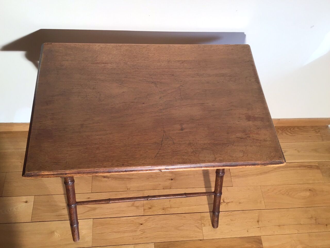 Table folding bamboo feet 1930/1950