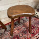 Pair of vintage brutalist tripod stools 50/60