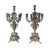 Bronze candelabra, 19th