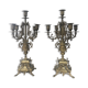 Bronze candelabra, 19th