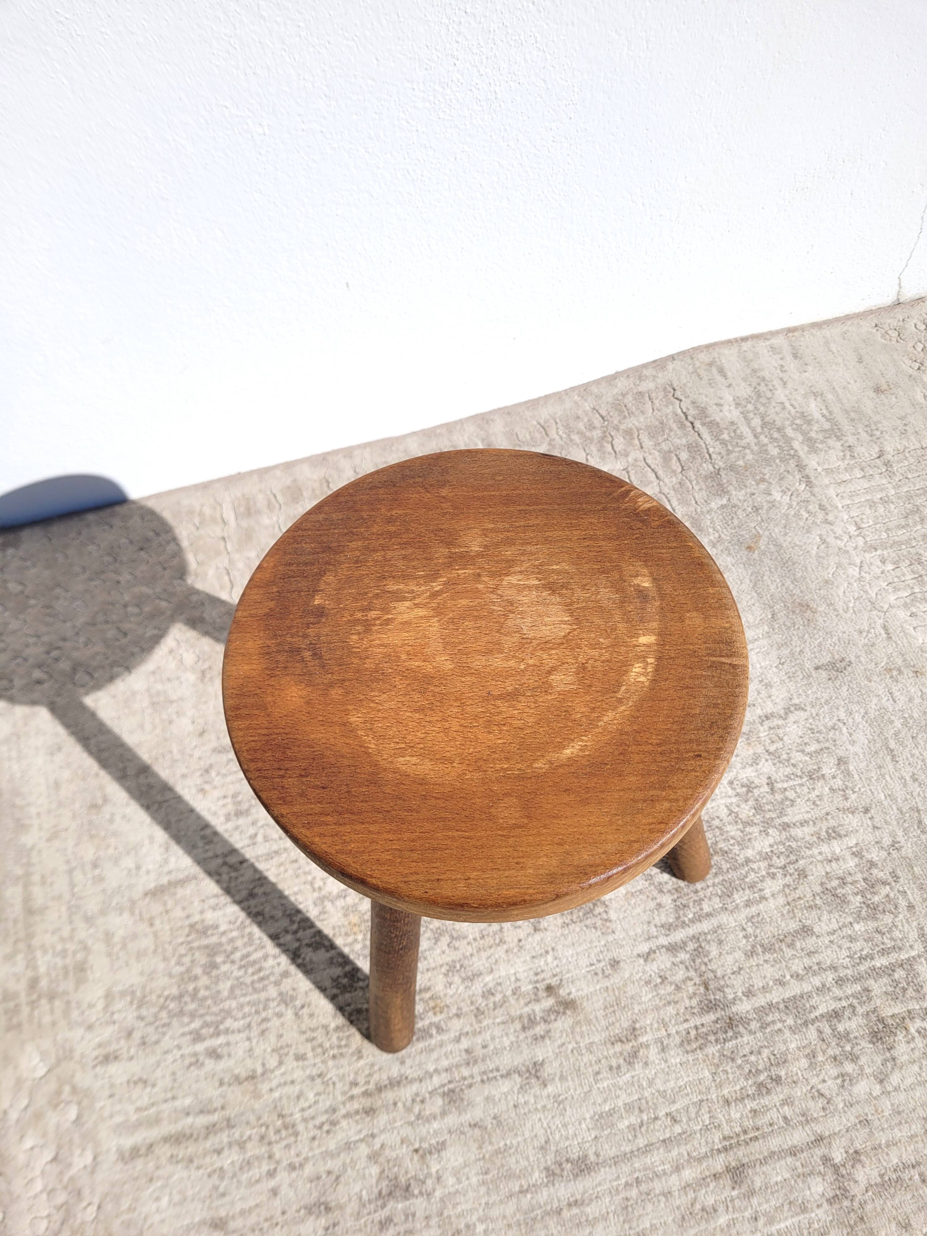 Wooden shepherd's stool