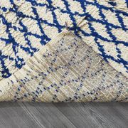 Moroccan rug in natural wool 3 x 2 m