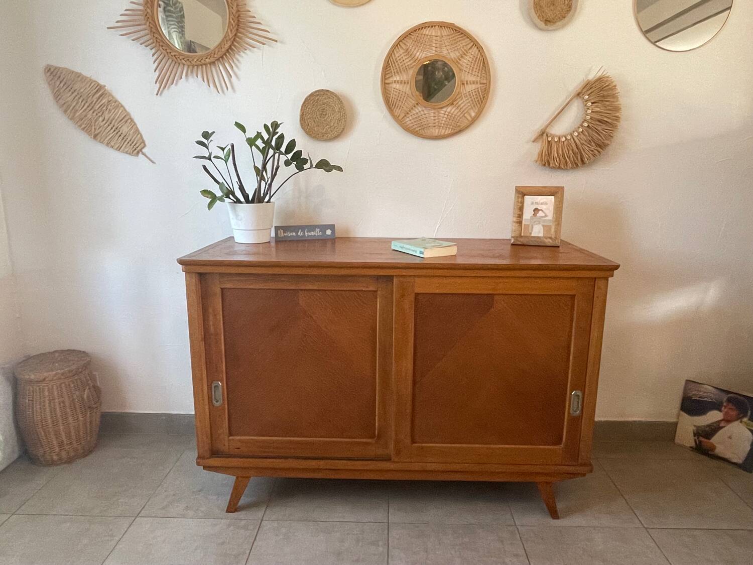 Magnificent vintage oak sideboard