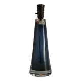 Blue Crystal Glass Table Lamp model RD 1566 by Carl Fagerlund, Orrefors, 1960s