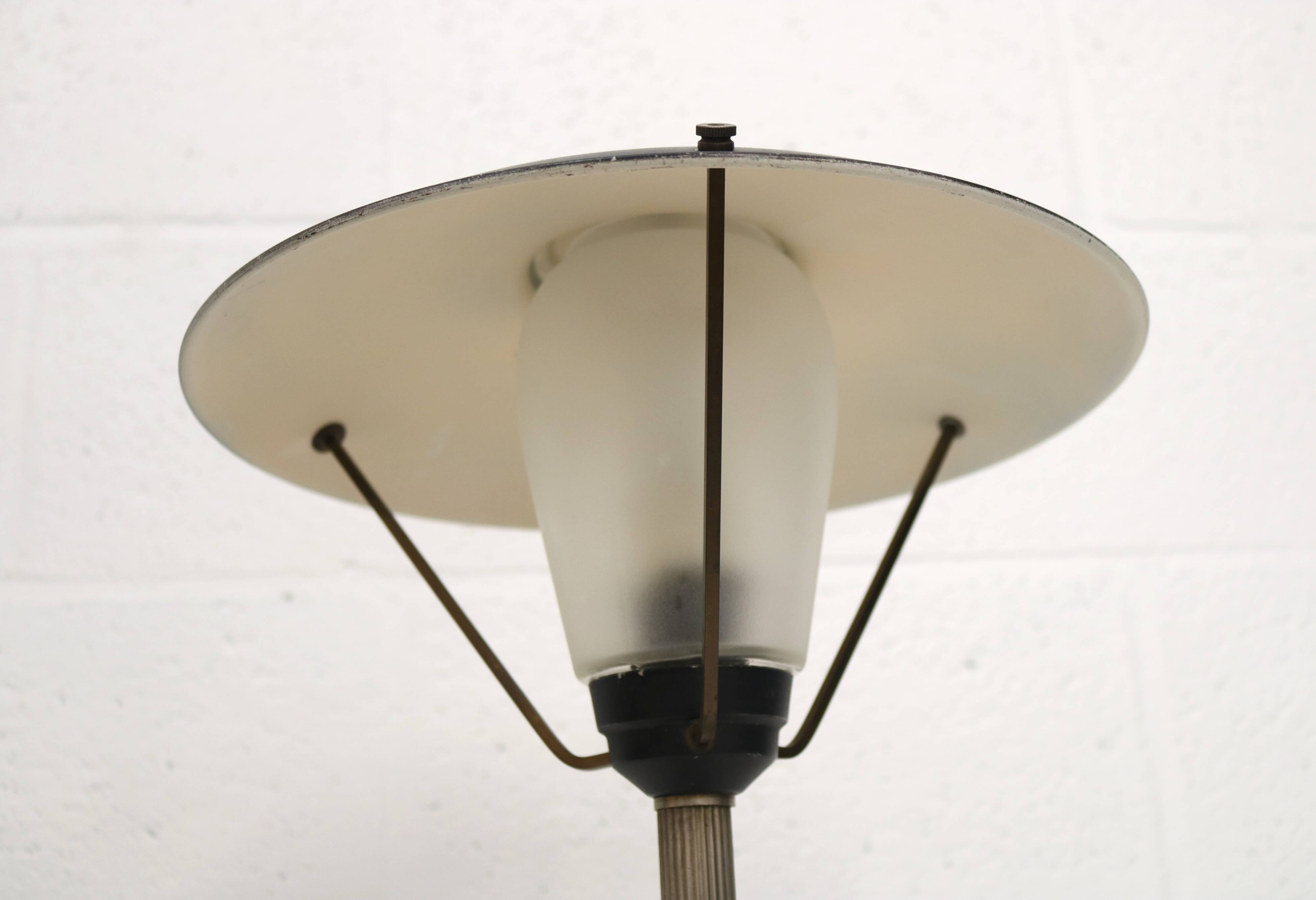 A striking modernist table lamp dating from the 1950s.
