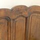 Vintage 1950s solid wood bed