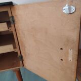 Vintage children's desk Baumann wood and formica 50s