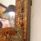 Large vintage decorative mirror