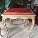 Table de jeu "Le Baiser à la reine" et ses 4 fauteuils Bridge