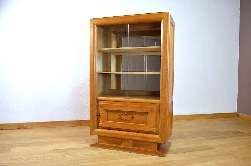 Art Deco Period Display Cabinet / Bookcase