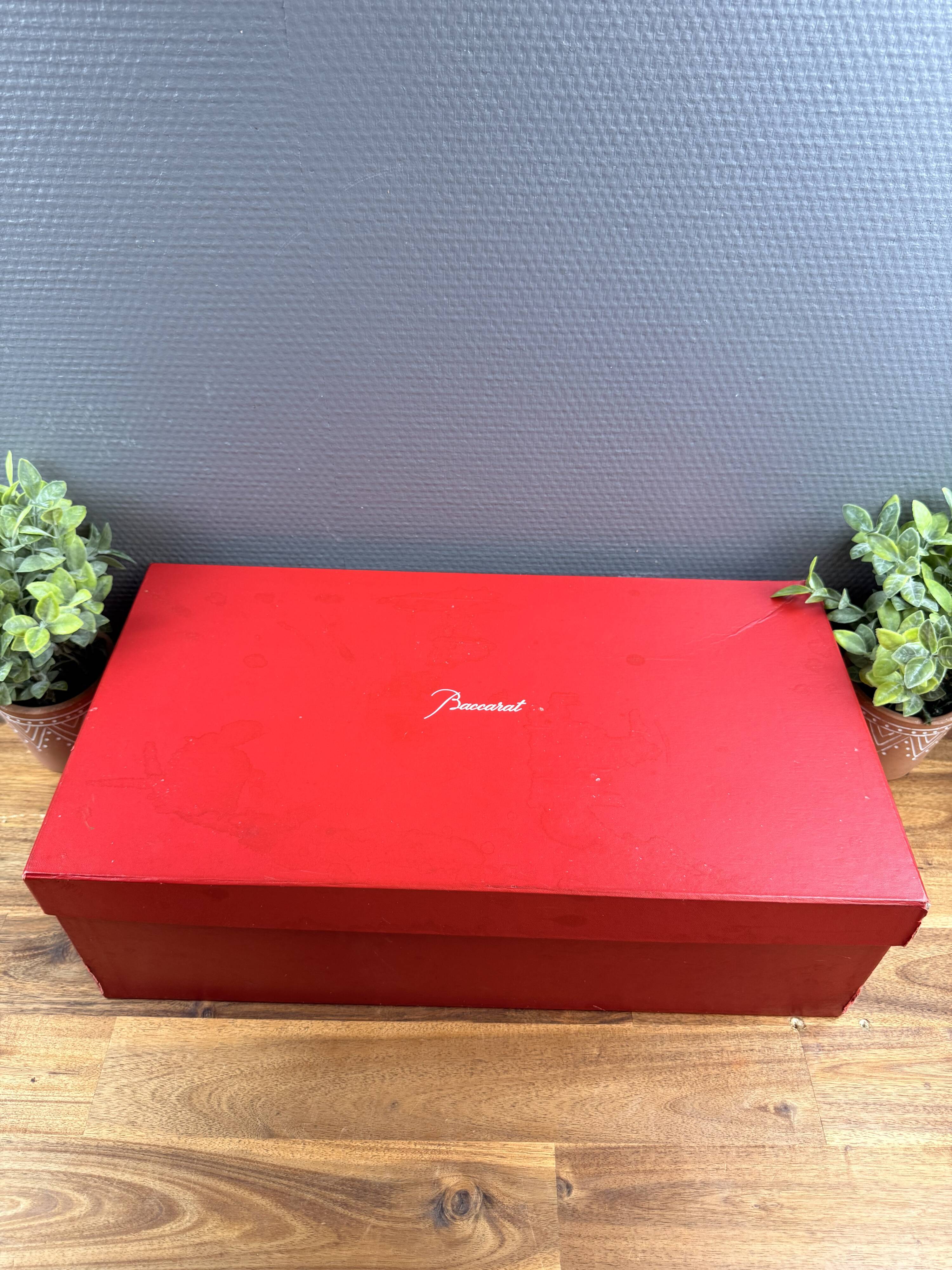 Baccarat crystal centrepiece model Diva with box