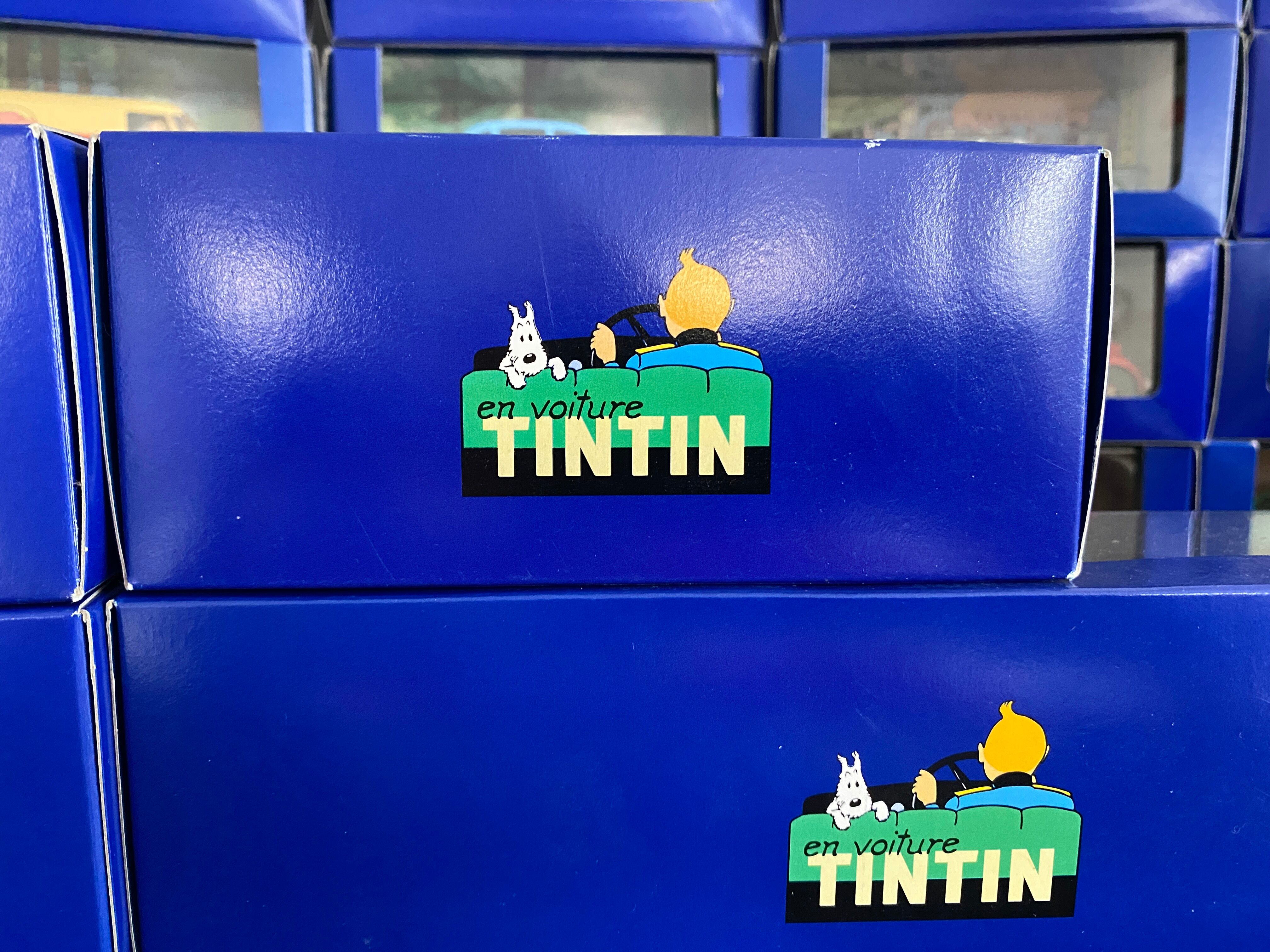 Classic cars "en voiture tintin" atlas edition