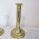 Pair of brass candlesticks