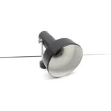 Adjustable vintage spot in black metal from the 70s