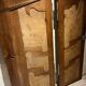Pair of 19th-century walnut doors with walnut burl