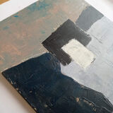 Modern painting - abstract landscape