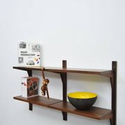 Vintage Royal System shelf in walnut by Poul Cadovius, 1950