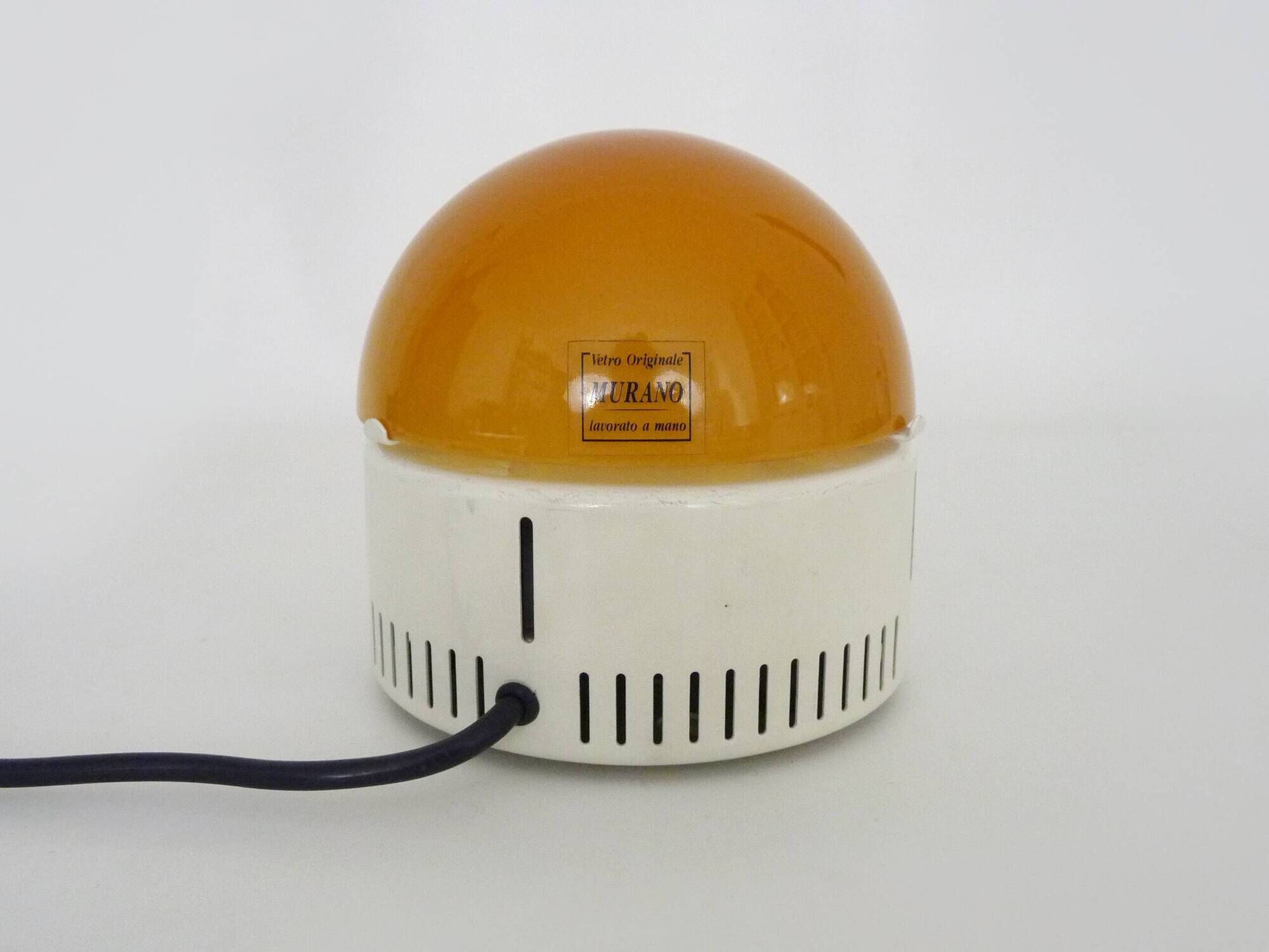 Italian design lamp made of Murano glass from the 70s and 80s.