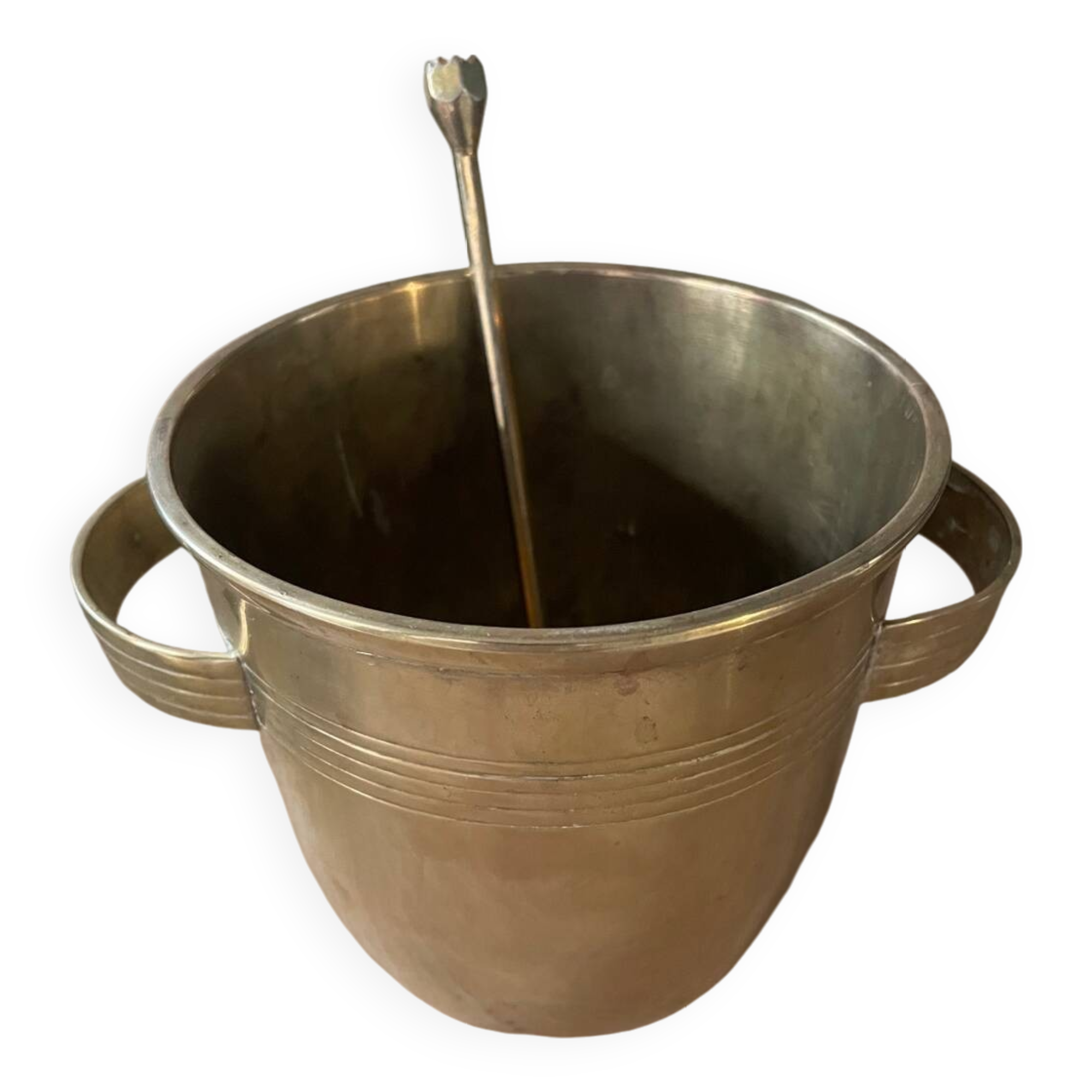 Solid Brass Ice Bucket