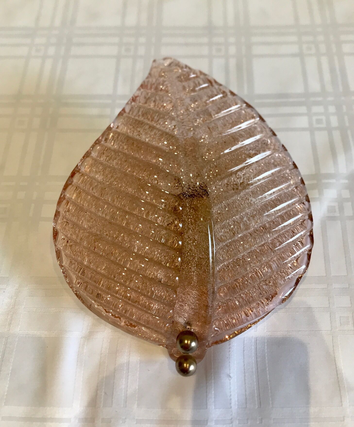 Glass sheet wall lamp