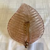 Glass sheet wall lamp