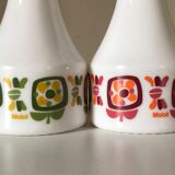 Set oil and vinegar mobil vintage years 70 s