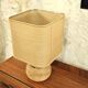 Wicker table lamp, Italy, 1960s